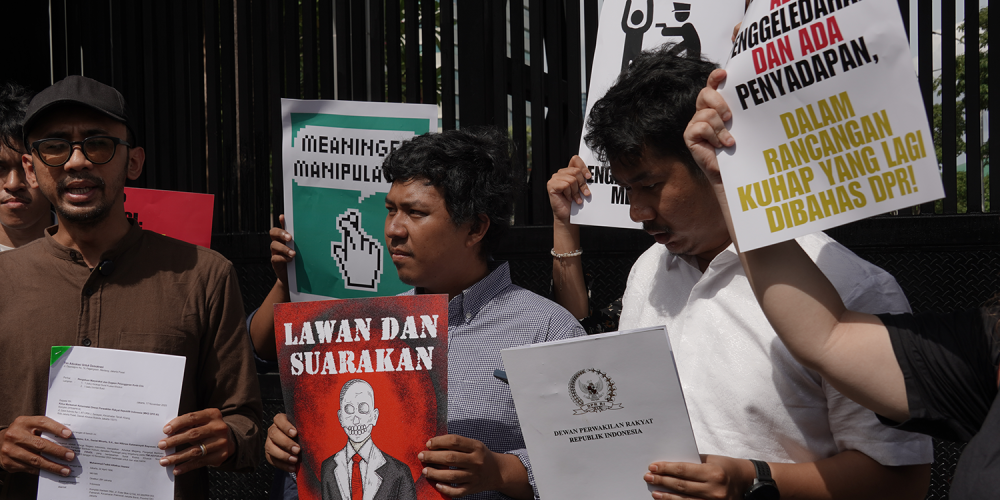 CSO COALITION’S STRONG REJECTION TOWARDS THE NEW KUHAP: CALLING OFF THE ENFORCEMENT AND RESTART DRAFTING