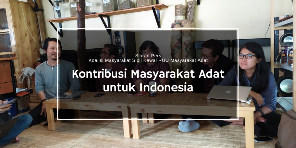 Kontribusi Masyarakat Adat untuk Indonesiaowi