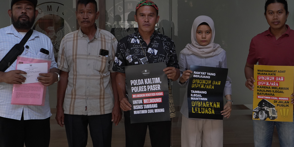 Warga Muara Kate ke Kompolnas