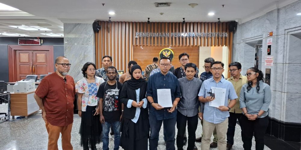 Koalisi Masyarakat Sipil Gugat Pasal-pasal Proyek Strategis Nasional(PSN) dalam UU Cipta Kerja ke Mahkamah Konstitusi